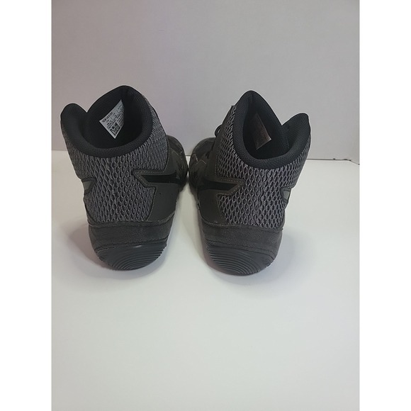 Asics Snapdown 3 Wrestling Shoes Sneakers Black Gray 1081A030 Mens Size 13 - Picture 6 of 10